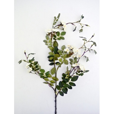 Wild Rose Spray - silk flower garden