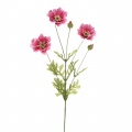 Poppy Spray pink 74cm
