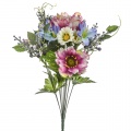 Peony and Daisy Bush44cm 